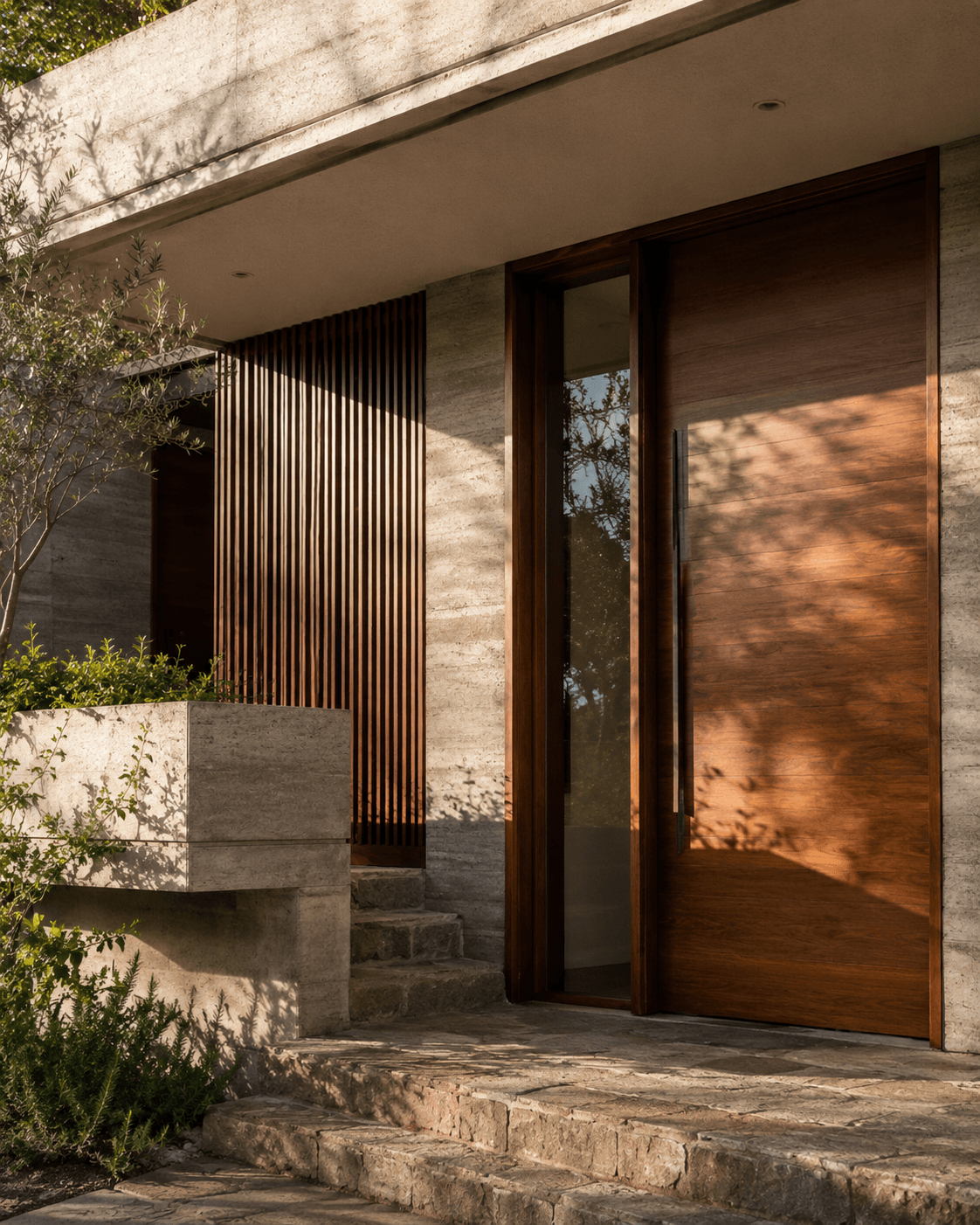 Puerta de madera artesanal Impdoor